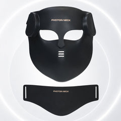 FREYARA LED-FacialGlow 4D,Professional 8-Color LED Light Therapy Silicone Mask for Face and Neck Anti-aging and Brightening, 400 Beams of Light