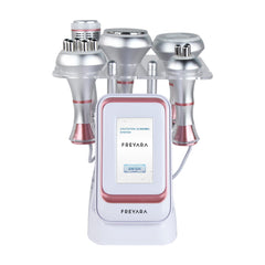 Upgraded 5in1 80Khz Radio-frequency Vacuum Ultrasonic Cavitation Machine, Body Slimming Sculpting Device for Face, Arm, Waist, Belly, Leg