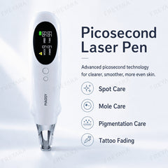 FREYARA LASER FacialPure Pro, Home-Use Wireless Picosecond Laser Pen with Blue Light Positioning, Suitable for Fade Tattoos and Dark Spots