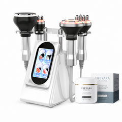 80K Vacuum Ultrasonic Cavitation Machine, 4in1 Body Slimming Sculpting Device, Radio Frequency Skin Tightening Massager for Face, Arm, Waist, Belly, Leg