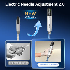 Dr.Pen M9 Professional Microneedling Dermapen, Smart Auto-adjusted, with 10pcs of Needle 18pin Cartridges Pack