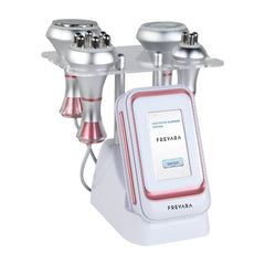 4in1 80Khz Radio-frequency Vacuum Ultrasonic Cavitation Machine, Body Slimming Sculpting Device for Face, Arm, Waist, Belly, Leg