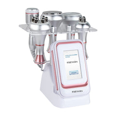 Upgraded 5in1 80Khz Radio-frequency Vacuum Ultrasonic Cavitation Machine, Body Slimming Sculpting Device for Face, Arm, Waist, Belly, Leg