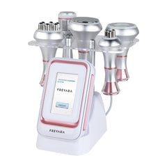 Upgraded 5in1 80Khz Radio-frequency Vacuum Ultrasonic Cavitation Machine, Body Slimming Sculpting Device for Face, Arm, Waist, Belly, Leg