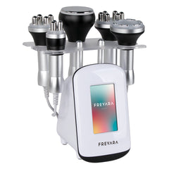 Upgraded 5in1 80Khz Radio-frequency Vacuum Ultrasonic Cavitation Machine, Body Slimming Sculpting Device for Face, Arm, Waist, Belly, Leg