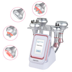 4in1 80Khz Radio-frequency Vacuum Ultrasonic Cavitation Machine, Body Slimming Sculpting Device for Face, Arm, Waist, Belly, Leg