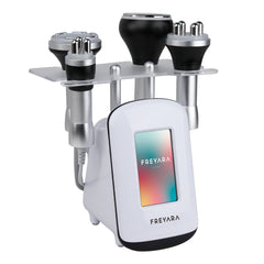 4in1 80Khz Radio-frequency Vacuum Ultrasonic Cavitation Machine, Body Slimming Sculpting Device for Face, Arm, Waist, Belly, Leg