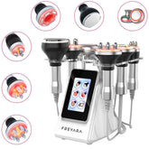 80k RF Ultrasonic Vacuum Cavitation System 6in1, for Fat Burning Body Slimming Sculpting, with EMS Pads