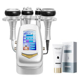 FREYARA 40K 4in1 Radio-frequency Ultrasonic Vacuum Cavitation Machine with Gel Set, Body Slimming Sculpting Device for Face, Arm, Waist, Belly, Leg