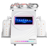 6in1 80K Radiofrequency Cavitation Machine, with Lipolaser Pads, Ultrasonic Body Slimming System, Fat Burning Cellulite Body Massager