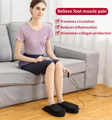 Medical-Grade 90LED Full-Coverage Red & Infrared Light Therapy Slippers-Soothing Foot Pain Relief Anytime, Anywhere