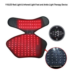 FREYARA LED-FeetRepair G33, 115LED Red Light & Infrared Light Foot and Ankle Light Therapy Device(Single Pack).Relieves Feet Arthritis, Sprains, and Muscle Soreness
