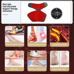 FREYARA LED-FeetRepair G33, 115LED Red Light & Infrared Light Foot and Ankle Light Therapy Device(Single Pack).Relieves Feet Arthritis, Sprains, and Muscle Soreness