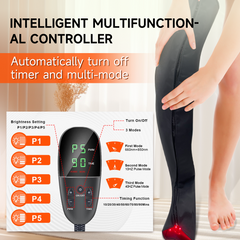 Medical-Grade 528 LED Full-Leg and Foot Red Light and Infrared Light Therapy Boots ..