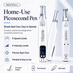 FREYARA LASER FacialPure Lite, The Blue-Light Picosecond Laser Pen for Spots, Scars , Skin Renewal, Melanin Removal