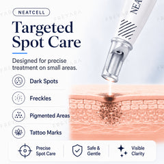 FREYARA LASER FacialPure Lite, The Blue-Light Picosecond Laser Pen for Spots, Scars , Skin Renewal, Melanin Removal