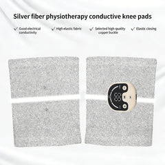 Silver Fiber EMS Micro Electric Knee Sleeve Home Physiotherapy Device,Targeted Pain Relief and Joint Comfort