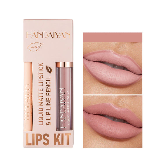 Matte Liquid Lipstick and Lip Liner Kit