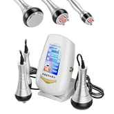 3in1 40K RF Ultrasonic Cavitation Machine, Body Sculpting Slimming Device, 3 Massage Heads for Belly Fat, Waist, Arm, Leg, Butt
