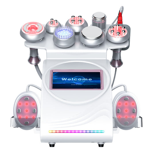 9in1  80K Radio-frequency Ultrasonic Cavitation Machine, for Body Slimming, Vacuum Massager Device for SPA Salon