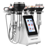 80k RF Ultrasonic Vacuum Cavitation System 6in1, for Fat Burning Body Slimming Sculpting, with EMS Pads
