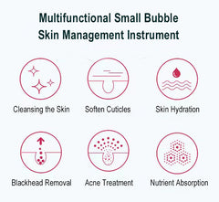 FREYARA HOBA - FacialClean 3in1, Hydrating Facial Pore Cleaner Small bubble skin comprehensive management beauty instrument,Blackhead Removal & Serum Infusion,Professional Spa Results at Home
