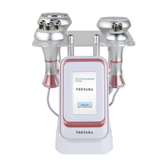 4in1 80Khz Radio-frequency Vacuum Ultrasonic Cavitation Machine, Body Slimming Sculpting Device for Face, Arm, Waist, Belly, Leg
