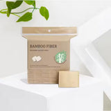 Bamboo Fiber Cotton Pads & Soft Dry Wipes Cotton Tissues,Bamboo Towels for Skin Care & Cotton Rounds, Beauty Makeup Removal and Cleansing Pads (180 Count/bag,50 X 65 mm)