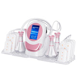 80K RF Ultrasonic Vacuum Cavitation System 6in1, for Fat Burning Body Slimming Sculpting, with Lipolaser Pads