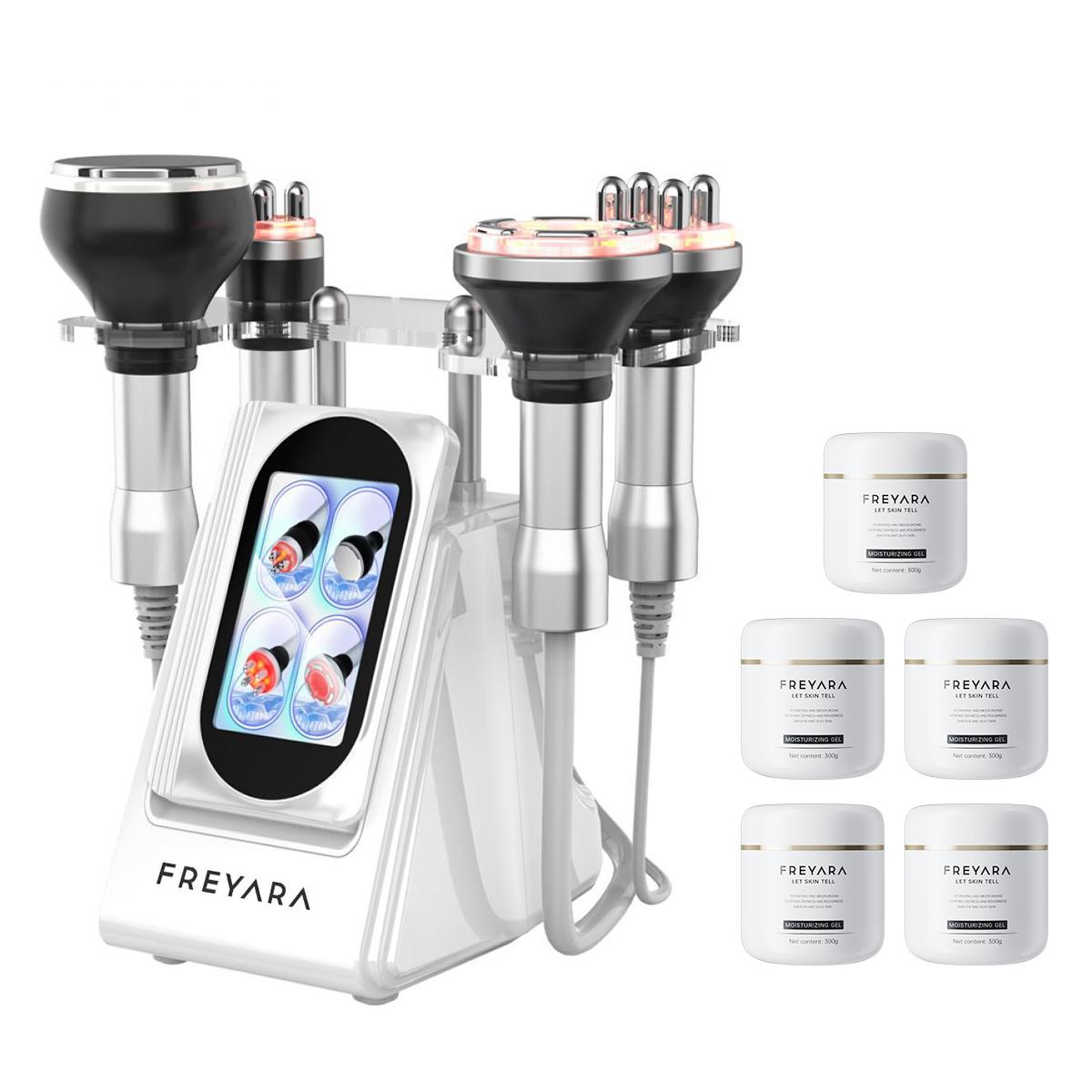 80K 4in1 RF Cavitation Machine+300ml Gel * 5