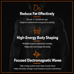 EMS NEO Body Sculpting Slimming Machine, Two Handles Desktop RF EMS Device for Belly, Waist, Arm, Leg Toning , Fat Reduction& Muscle Building