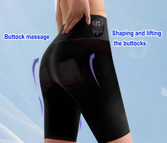 FREYARA EMS-BodyFirming J12, EMS & TENS Dual-Pulse Sculpting Shorts,8 Modes & Heat for Visible Lifting, Firming & Strengthen Core
