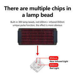 Red Light Therapy Mat for Full-Body Comfort, Flexible LED Light Therapy Panel, Professional Red Light Device for Multiple Uses