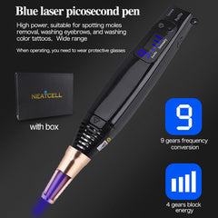 FREYARA LASER FacialPure Lite Upgrade, Professional Blue Light Picosecond Laser Pen for Tattoo and Mole Removal