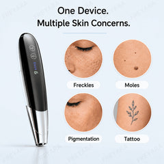 FREYARA LASER FacialPure LS008, Home-Use Picosecond Laser Pen with Blue Light Positioning, Suitable for Removing Freckles, Eyebrow Tattoos, Tattoos, and Fading Pigmentation