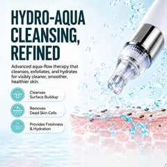 Professional 6-in-1 Hydro Aqua Peeling Machine, Micro Dermabrasion, BIO Face Lifting, Hydrating & Hydro Oxygen Jet for Skin Management & Beauty Care