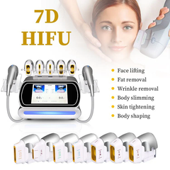 FREYARA HIFU - FacialDefy 4.0, 7D HIFU Focused Ultrasound Beauty Machine,Deep SMAS Face Lifting,Fat Removal,Wrinkle Removal,Body Shaping