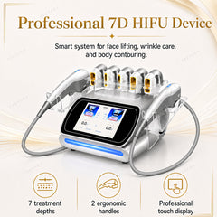 FREYARA HIFU - FacialDefy 4.0, 7D HIFU Focused Ultrasound Beauty Machine,Deep SMAS Face Lifting,Fat Removal,Wrinkle Removal,Body Shaping