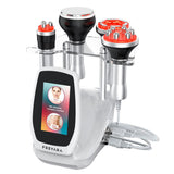 4in1 80K Radio-frequency Vacuum Ultrasonic Cavitation Machine, Body Slimming Sculpting Device for Face, Arm, Waist, Belly, Leg