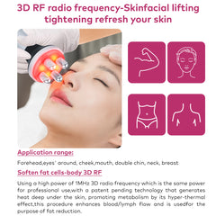 4in1 80K Radio-frequency Vacuum Ultrasonic Cavitation Machine, Body Slimming Sculpting Device for Face, Arm, Waist, Belly, Leg