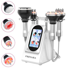 4in1 80K Radio-frequency Vacuum Ultrasonic Cavitation Machine, Body Slimming Sculpting Device for Face, Arm, Waist, Belly, Leg