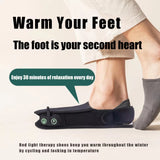 Medical-Grade 90LED Full-Coverage Red & Infrared Light Therapy Slippers-Soothing Foot Pain Relief Anytime, Anywhere