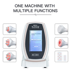 6in1 80K Radiofrequency Cavitation Machine, with Lipolaser Pads, Ultrasonic Body Slimming System, Fat Burning Cellulite Body Massager