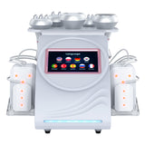 6in1 80K Radiofrequency Cavitation Machine, with Lipolaser Pads, Ultrasonic Body Slimming System, Fat Burning Cellulite Body Massager