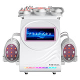 6in1 80K Radiofrequency Cavitation Machine, with EMS Pads, Ultrasonic Body Slimming System, Fat Burning Cellulite Body Massager