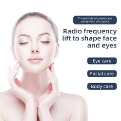 Mini 3in1 RF Beauty Device Rejuvenation Lifting Wrinkle Removal Skin Tightening for Face Eye Skin