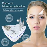 Diamond Microdermabrasion Device for Face Peeling Skin Lifting Tighten Wrinkle, with Water Spray