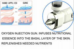 7in1 Oxygen Jet Peel Hydro Water Microdermabrasion Ance Pore Face Cleaning Rejuvenation Machine, with 7 Color LED Facial Mask