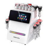 80K 11in1 Radiofrequency Cavitation Machine, with EMS Pads, Professional Ultrasonic Body Slimming System, Anti Cellulite Massager for Salon SPA