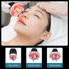 80K 11in1 Radiofrequency Cavitation Machine, with EMS Pads, Professional Ultrasonic Body Slimming System, Anti Cellulite Massager for Salon SPA